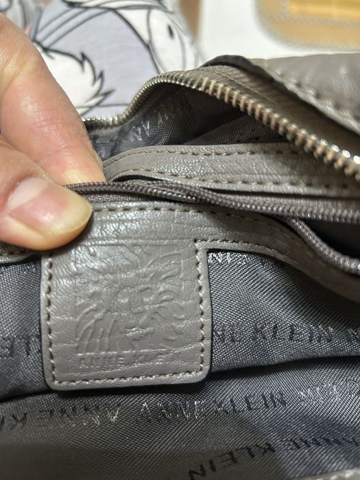 Кожаная сумка с Кореи ANNE. KLEIN