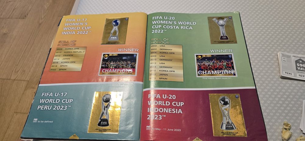 Catalog fotball FIFA 365 2023+Cartonase cu fotbaliști euro 24+dubluri