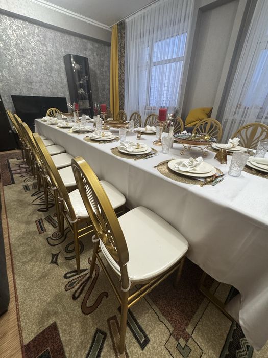 Аренда мебели и посуды. Столы, стулья на прокат