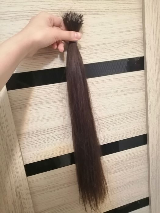 Волосы натуральные 55 см