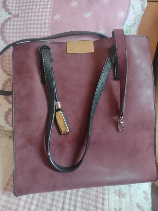 Дамска чанта вишнева