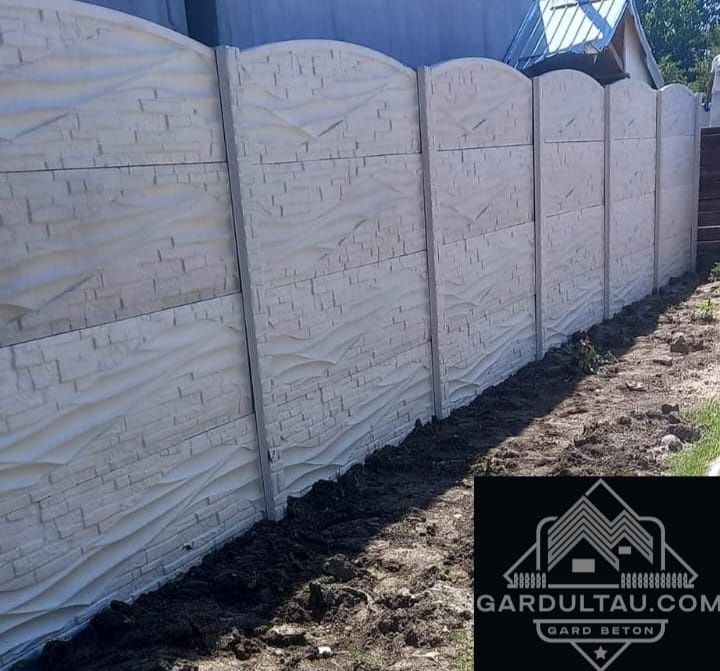 Fabrica de garduri din beton cu montaj și transport Preturi de fabrica