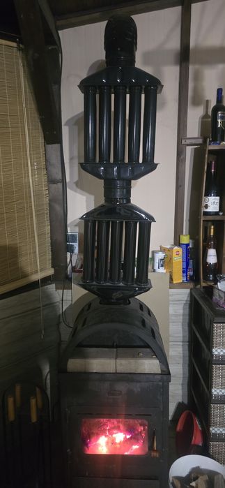 Semineu pe lemne ,complet cum alare in poze ,folosit ocazional ,nu est