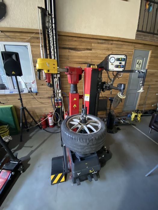 Masina de jantat Teco 100e leverless vulcanizare