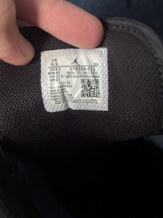 Jordan 1 low albastrii