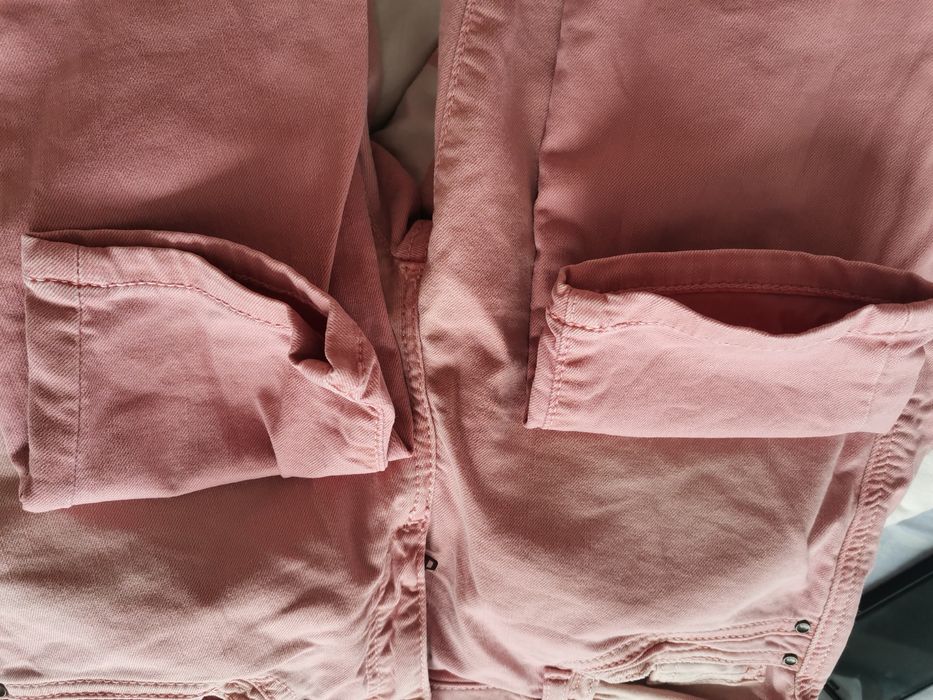 Pantaloni/Jeans roz pudra, Esprit 28, XS-S, skinny