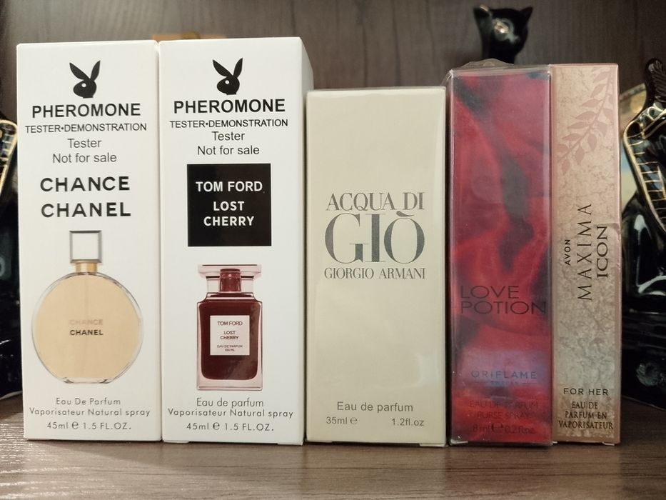 Парфюм. вода с феромонами. Новые
