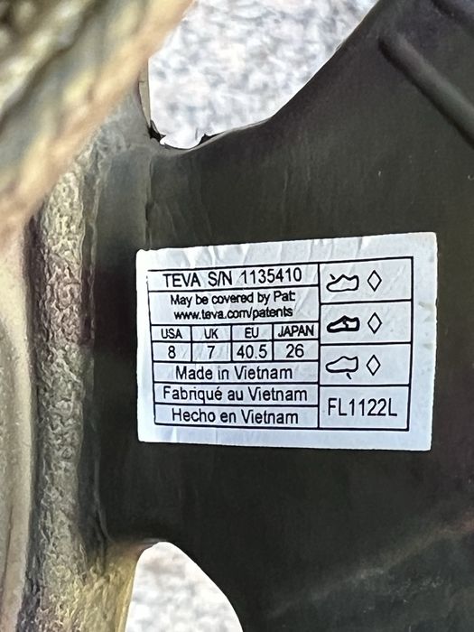 Sandale TEVA marimea 41