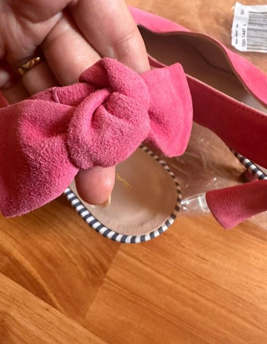 Pantofi decupati spate/sandale Gant piele 41 noi