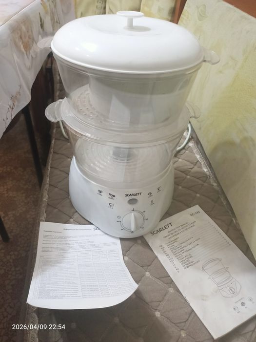 Пароварка новая.