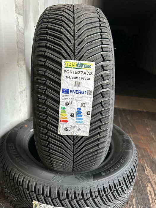 Нови всесезонни гуми TBB TIRES FORTEZZA AS 205/60R16 96V XL 2056016