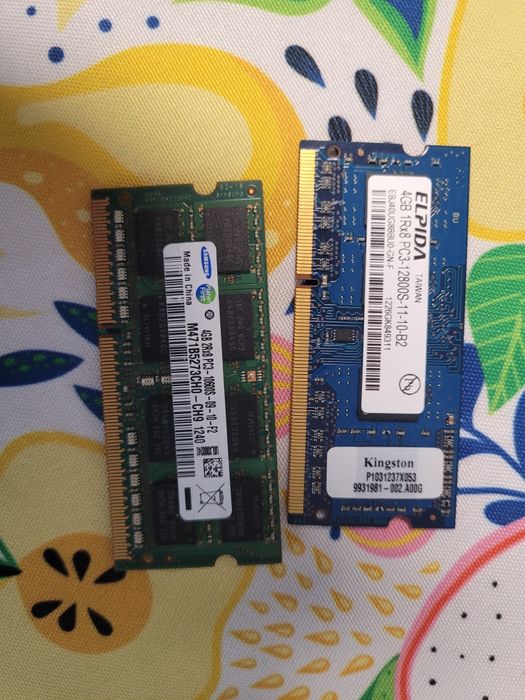 Memorie laptop ddr3  4gb ram sau ddr3L