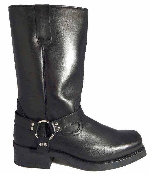 Ghete cizmă Harley Davidson din piele 100% naturală bizon