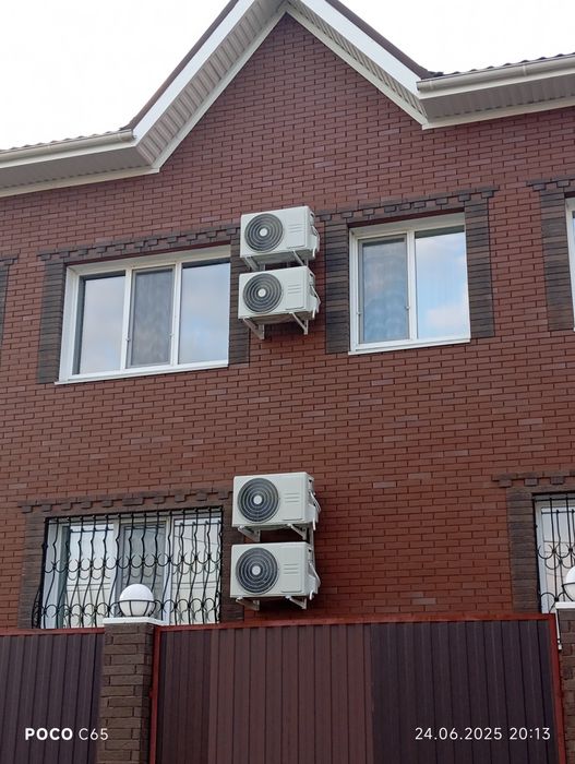 Установка кондиционеров.