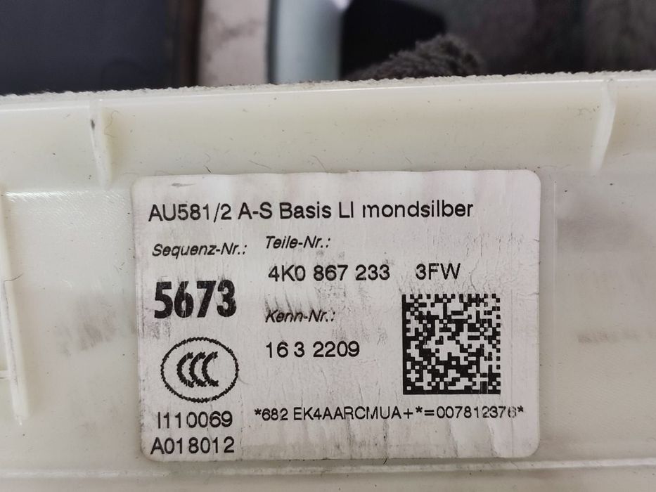 Ornament 4K0867233 Audi A6 C8 [2018 - 2020] 2.0 DKNA +hybrid