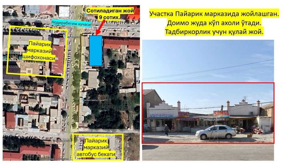 Бизнес учун зўр жой.