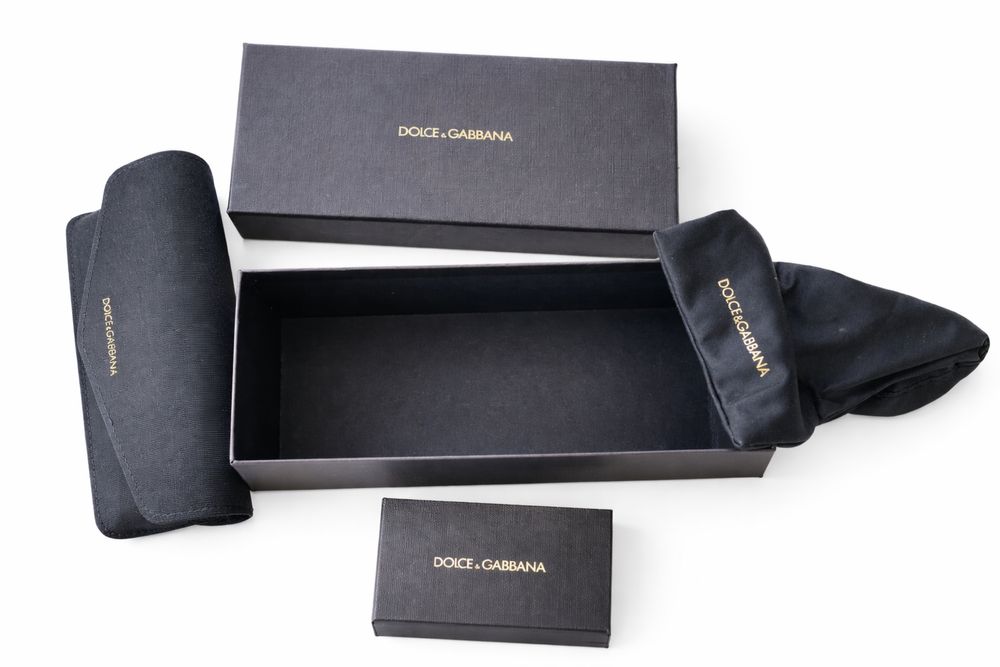 Слънчеви очила Dolche & Gabbana slim gold, D&G