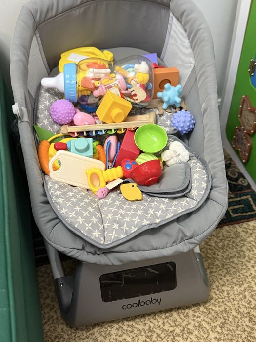 Люлька , качели , ходунки и ванначка для ребенка