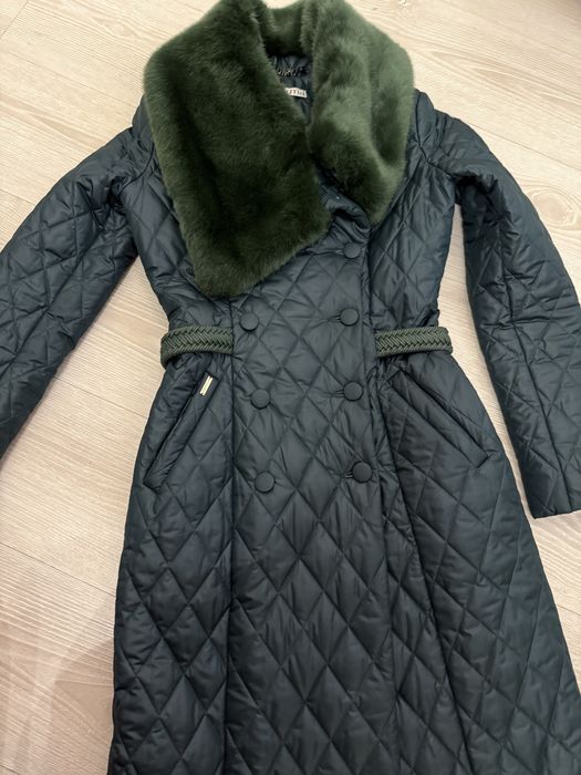 Geaca Urma , recomand xs , verde inchis