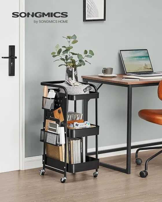 Метална, количка за напитки налична в два размера и цвята