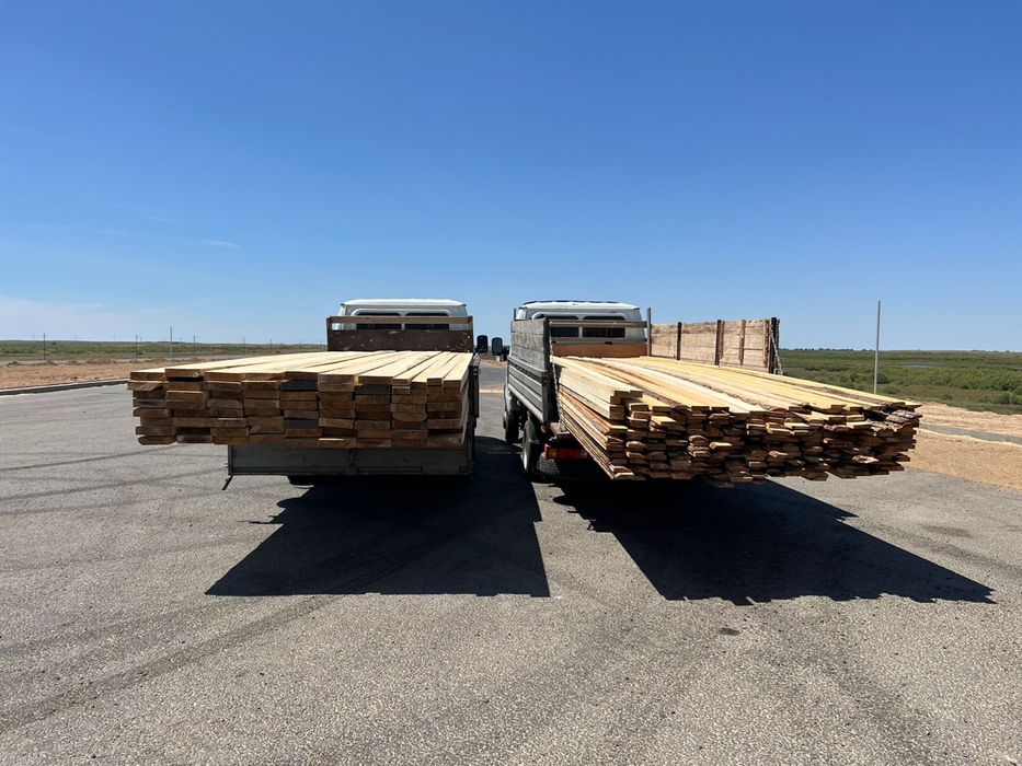 Доска обрезная и каскад