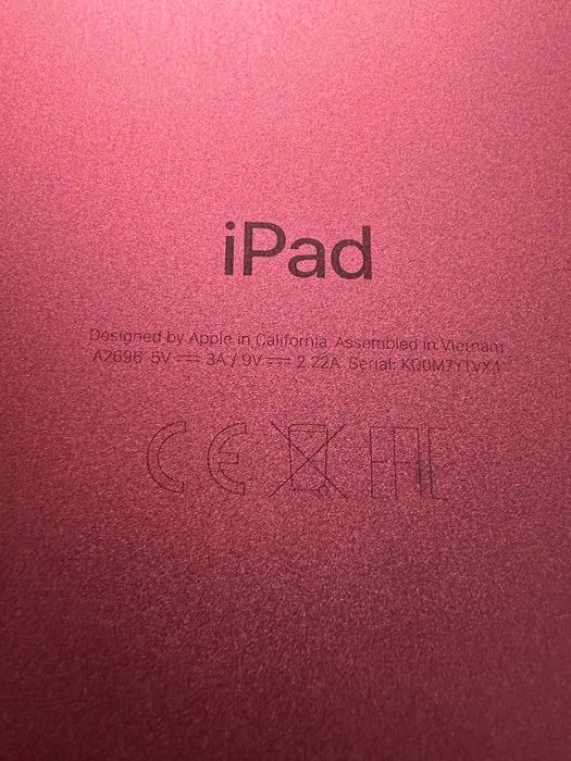 Tableta APPLE iPad 10 (2022), 10.9", 64GB, Wi-Fi, Pink