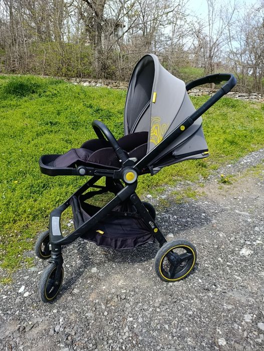 Бебешка количка Chipolino Елит Асфалт