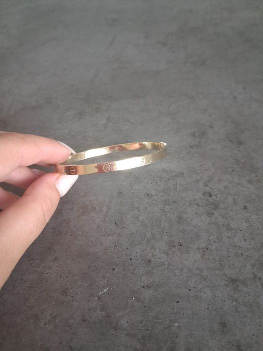 Bratara stil Cartier aur 14k
