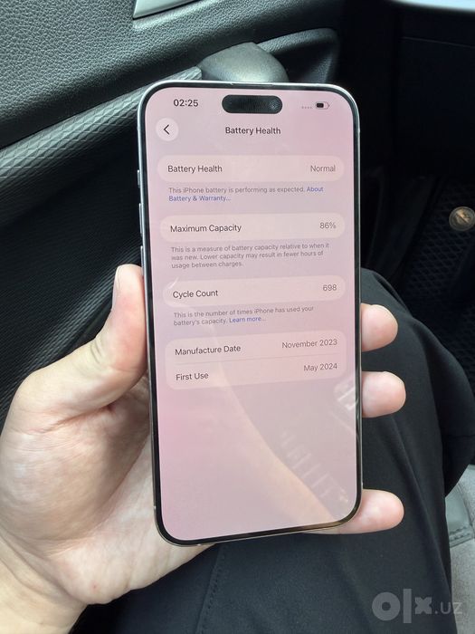 Iphone 15 pro max 256 gb 86%