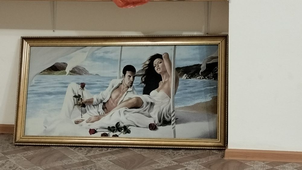 Картина из материала