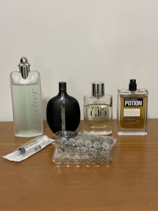 Отливки от парфюми от личната ми колекция