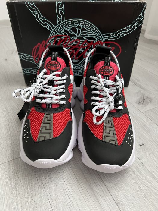 Versace Chain Reaction Black/ Red 43