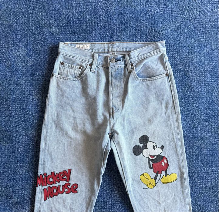 Levi’s x Mickey Mouse 501 Crop Jeans ОРИГИНАЛНИ дамски дънки - 27