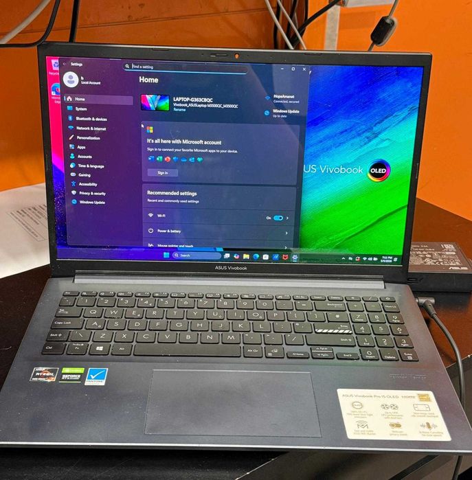 HOPE AMANET P2 - Asus Vivobook / Amd Ryzen 5 5800H / 16 Gb Ram / Nvidia Geforce RTX 3050