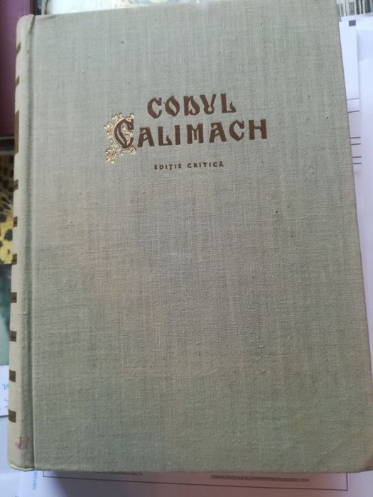 Codul Calimach ediție 1958.