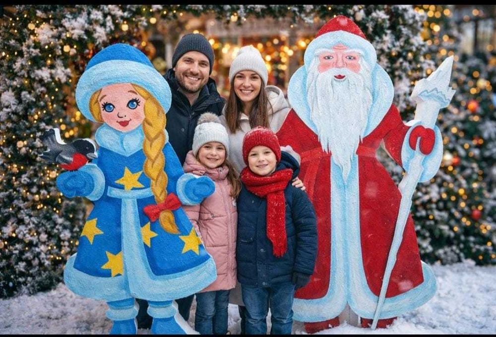 Дед Мороз и Снегурочка