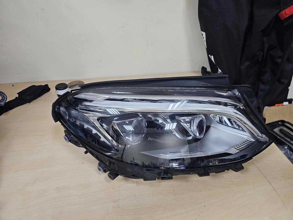 Десен фар Mercedes W166 GLE LED desen far мерцедес 166 гле