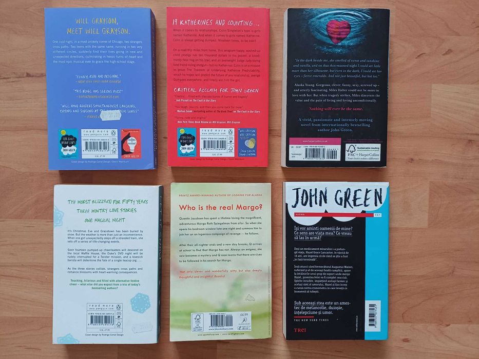 Seturi: John Green, Sara Shepard - Micuțele mincinoase și alte cărți