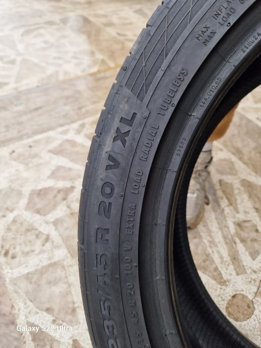 235/45R20 Continental 5 2бр Continental 6 2бр  Замъка Ямбол