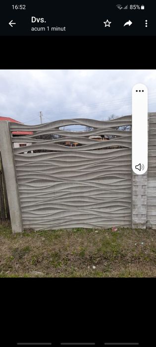 Confecționării garduri din Beton