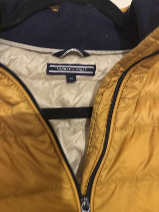 Tommy Hilfiger пухна яке горчица