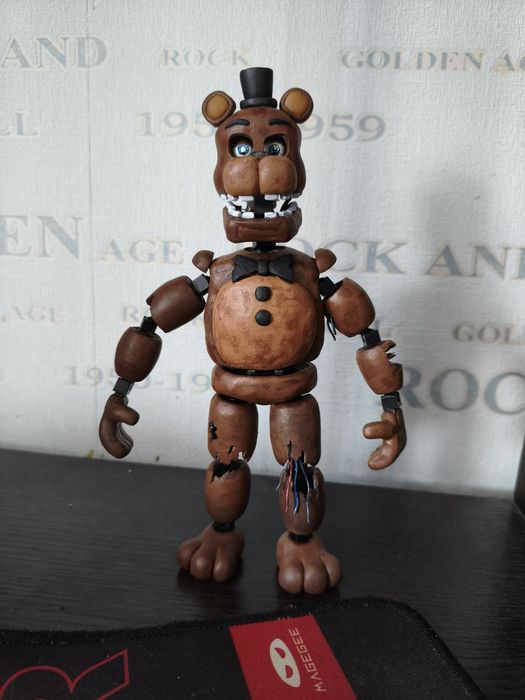 Фигурка ручной работы withered freddy