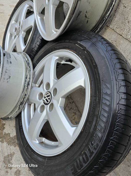 Jante aluminiu, 2 echipate cu anvelope de vara