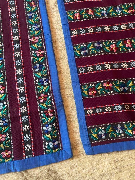 Sumne, fotă cu fir, catrințe, pesteman, costum popular