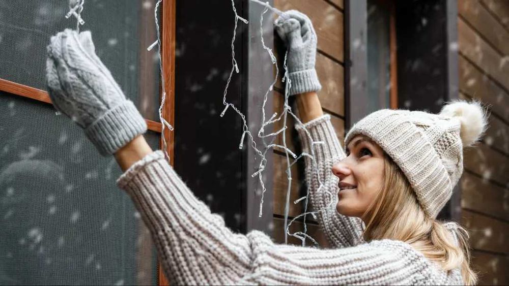 Гирлянды на Новый Год