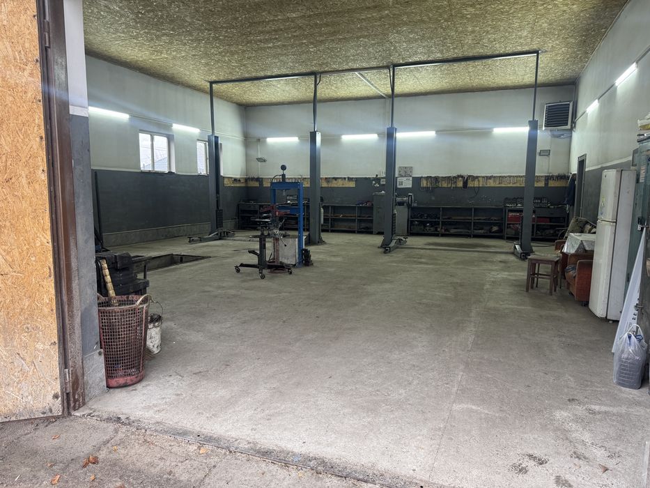 Сдается половина СТО в аренду