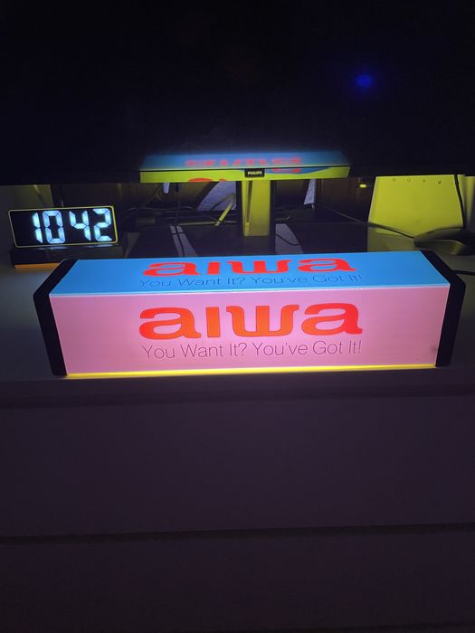 Caseta luminoasa AIWA