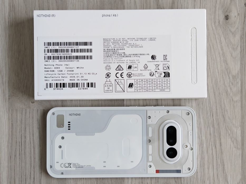 Nothing Phone (4a) NOU cu 12 + 256 GB