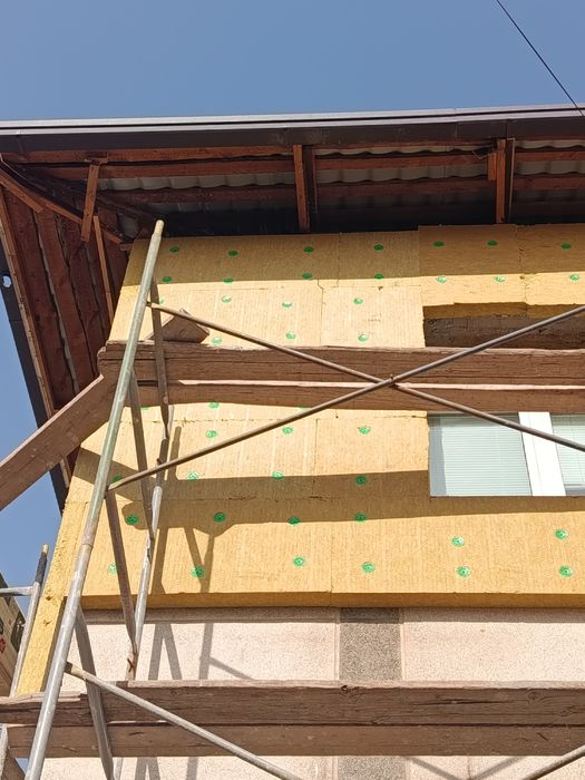 утепление Базалет фасада ватой теплоизоляция