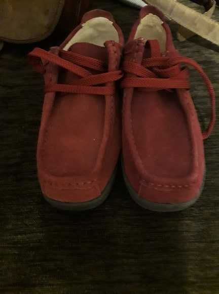 дамски обувки от естествен велур